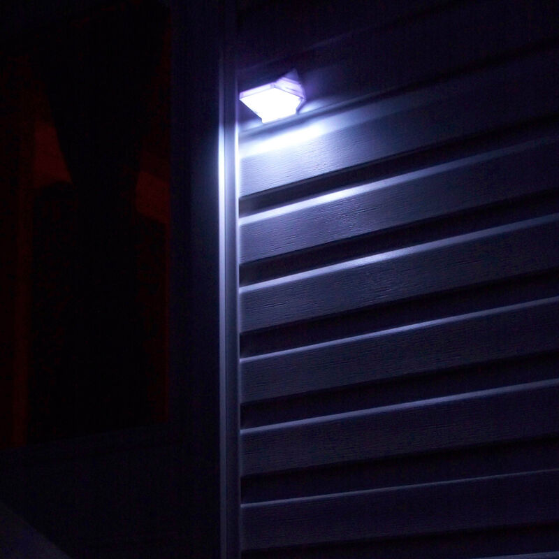 Dock Edge Side-Mount Solar Light, White image number 4